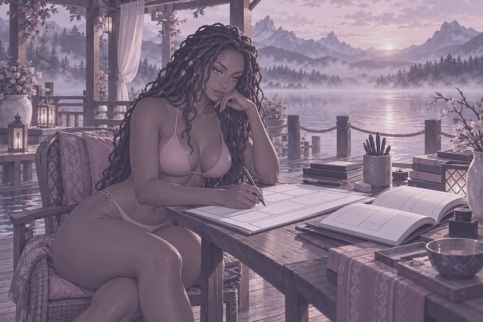 Ilustración editorial de Manhwa hentai: guía de comparación