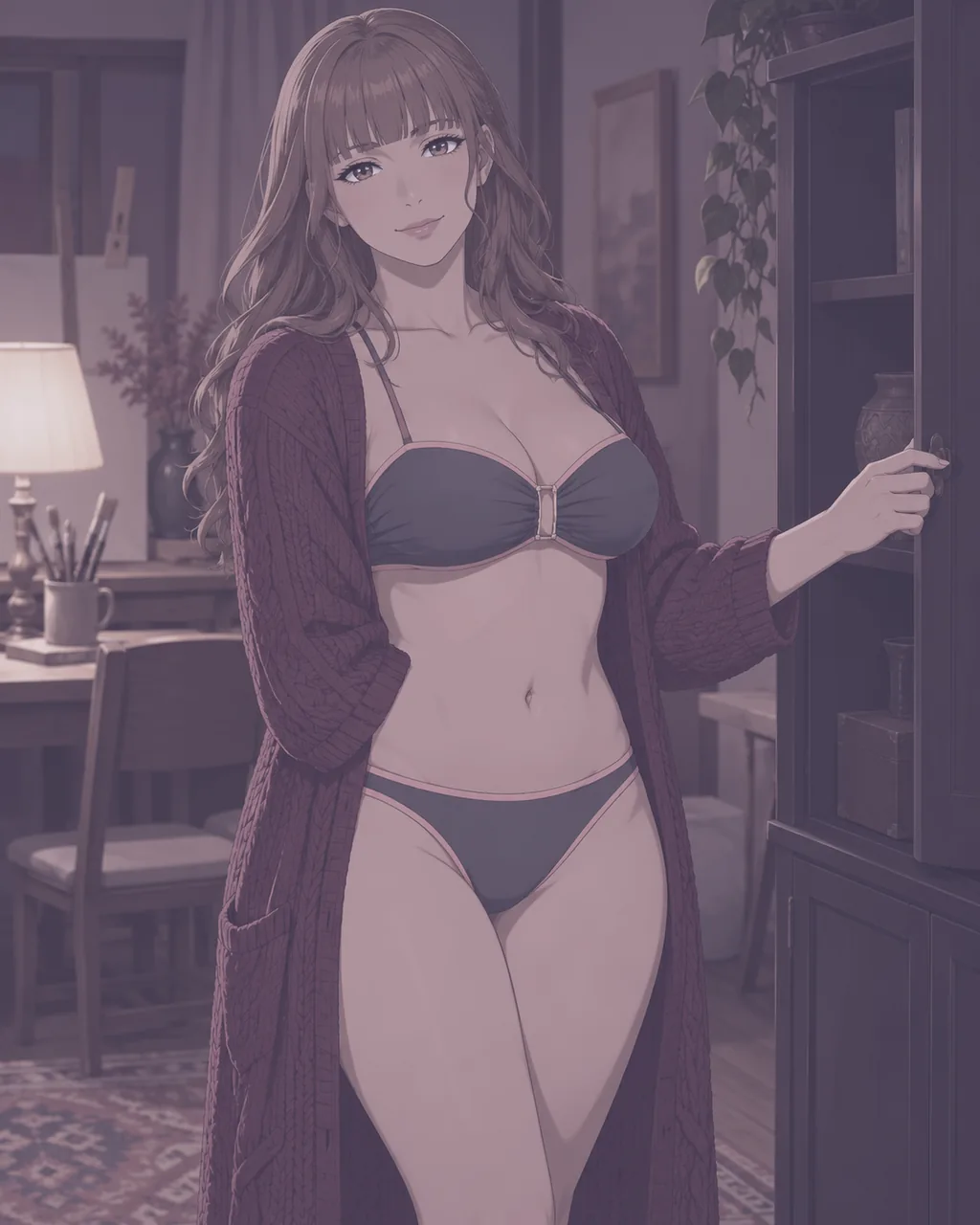 Ilustración editorial de Animaciones hentai: guía editorial