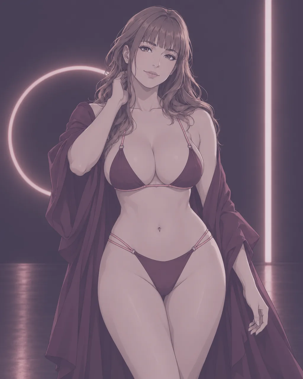 Ilustración editorial de Animaciones hentai: guía editorial