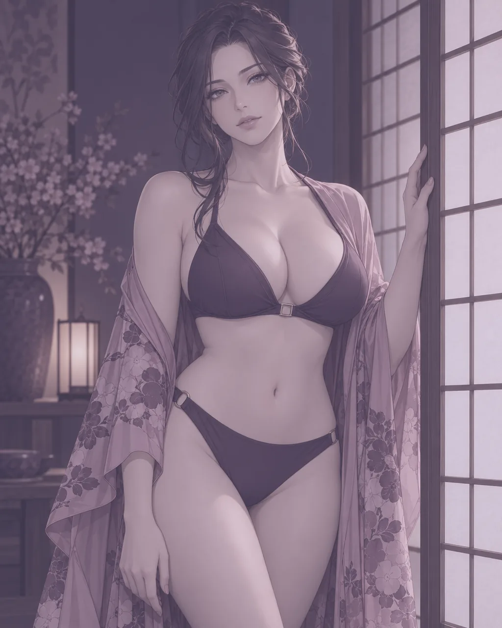 Ilustración editorial de Hentai sin censura: comparativa para adultos