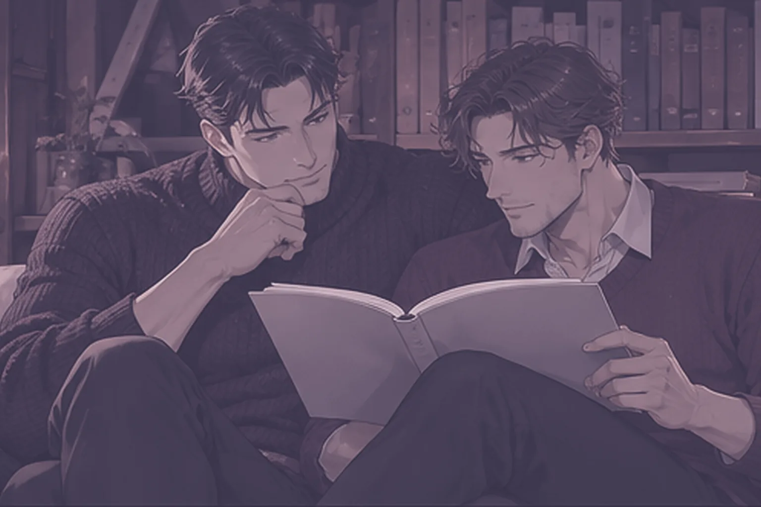 Ilustración editorial de Hentai yaoi: herramientas de IA para BL adulto